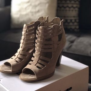 Beige G by Guess Strappy Heels